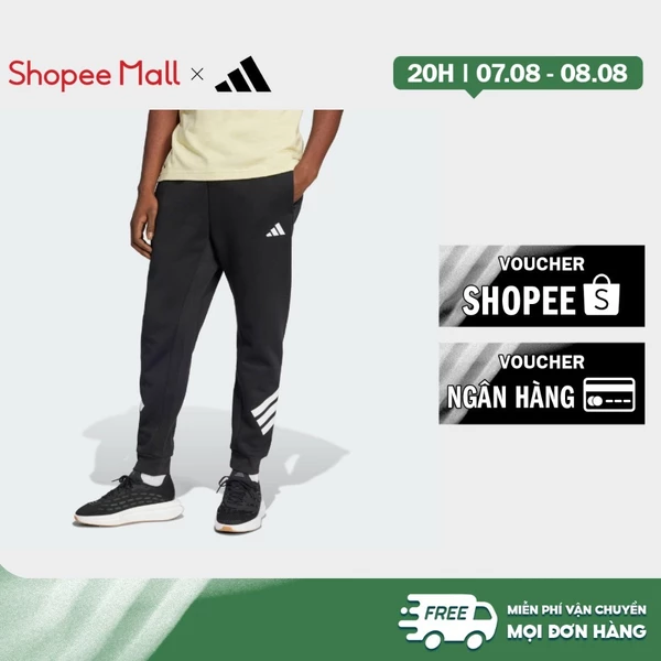 adidas Phong cách sống Quần 3 Sọc Future Icons Nam Đen JD4863