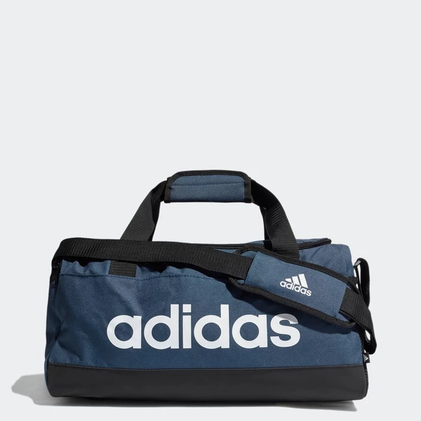 adidas Phong cách sống Túi Duffel Logo Essentials Siêu Nhỏ Unisex Màu xanh da trời GN2035
