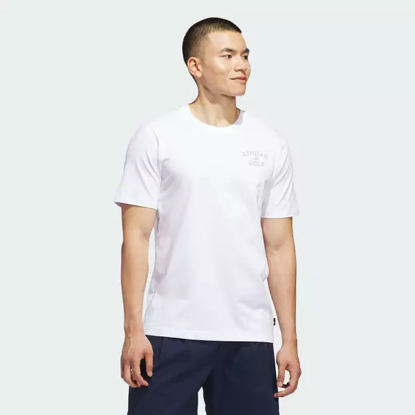 adidas Đánh gôn Áo Thun Graphic Golf Chip In Paradise Nam trắng KB2416