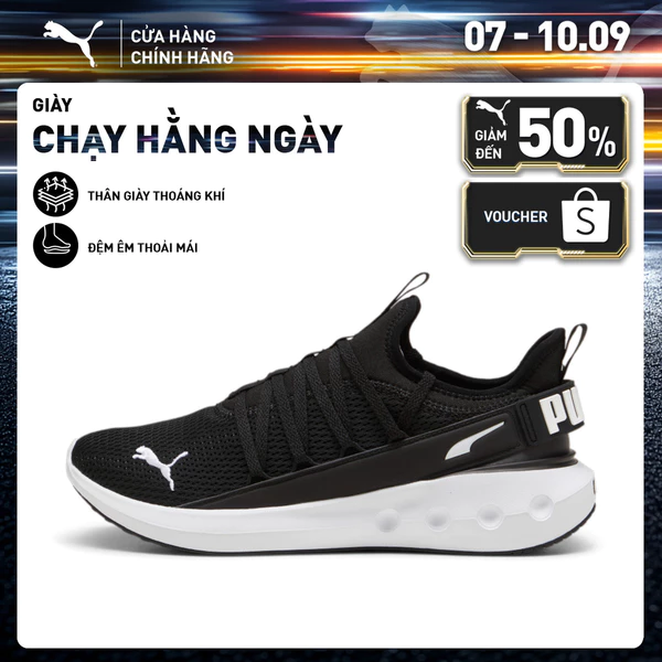 Giày Thể Thao PUMA Unisex Softride Carson Fresh Màu Đen