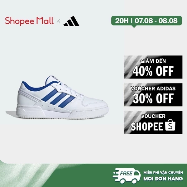 [Duy nhất 8.8 - VOUCHER 30%]adidas Phong cách sống Giày Team Court 2.0 STR Nam trắng IE3461