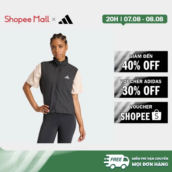 [Duy nhất 8.8 - VOUCHER 30%]adidas Chạy Áo Gile adi365 Running Essentials Nữ Đen KA0263