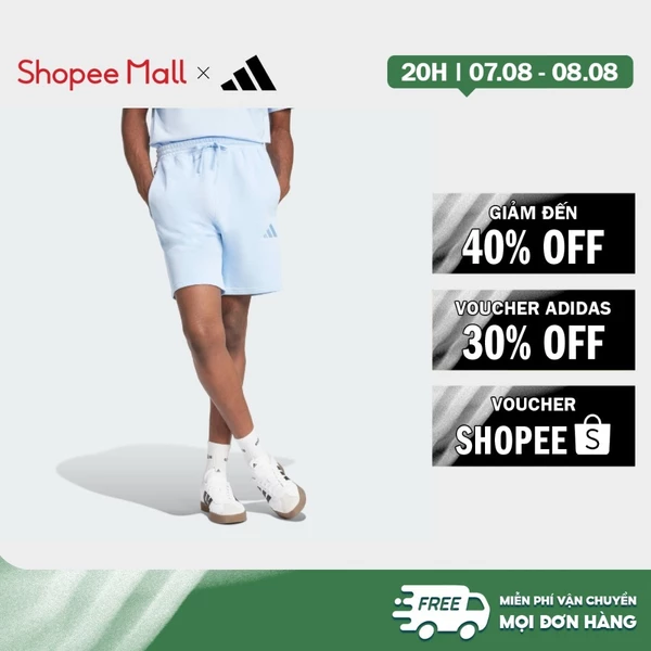 [Duy nhất 8.8 - VOUCHER 30%]adidas Phong cách sống Quần Short Vải Thun Da Cá ALL SZN Nam Màu xanh da trời JI6415