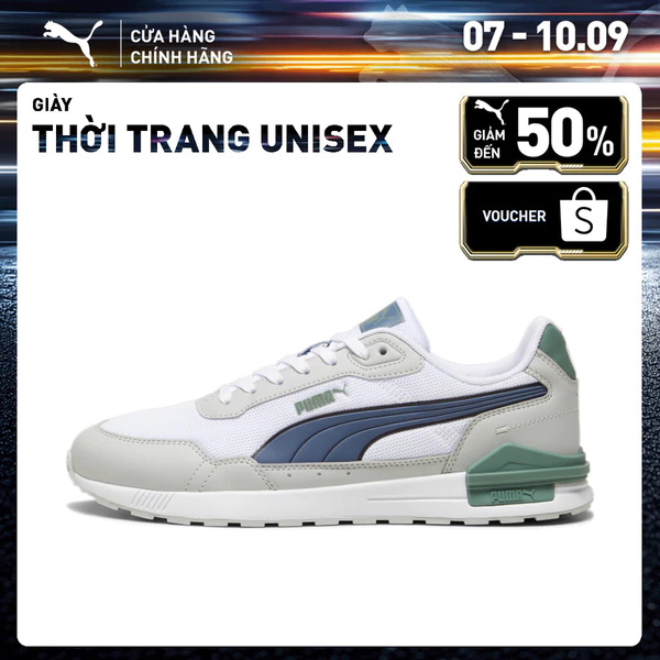 Giày thời trang PUMA Unisex Graviton Mega Màu Trắng