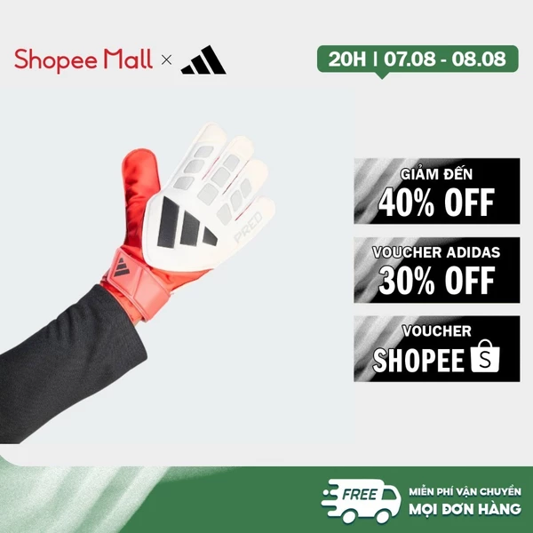 [Duy nhất 8.8 - VOUCHER 30%]adidas Bóng đá GĂNG TAY THỦ MÔN TẬP LUYỆN PREDATOR Unisex trắng JY6311