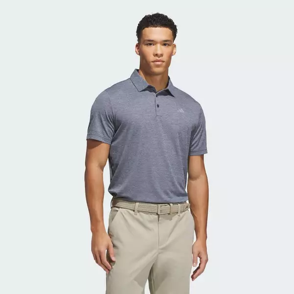 adidas Đánh gôn ÁO POLO PERFORMANCE HEATHER Nam Màu xanh da trời KG9134