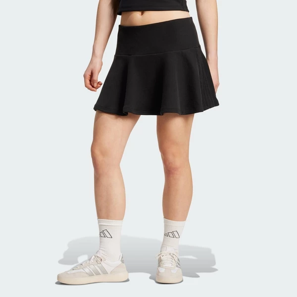 adidas Lifestyle Seasonal Essentials 3-Stripes Skirt Women Black JM1919