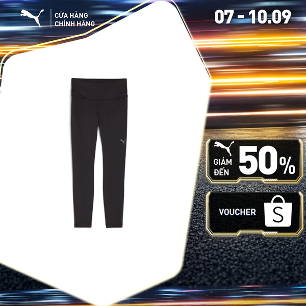 Quần Dài Thể Thao Tập Luyện PUMA Nữ W SHAPE TIGHT - HW 7/8 Black Màu Đen