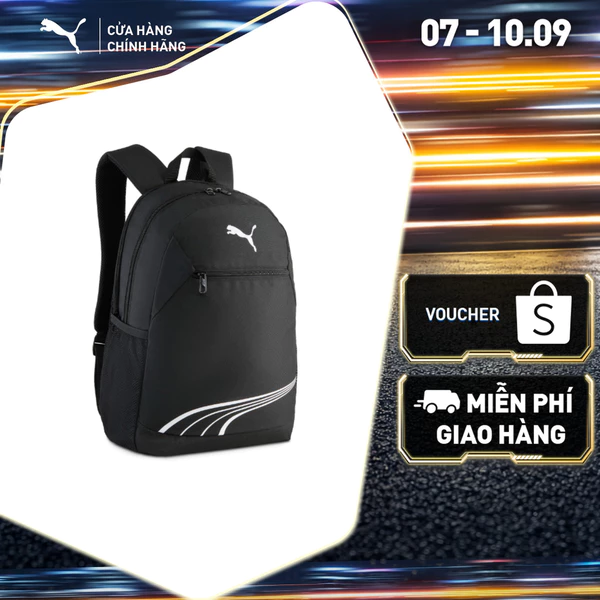 Balo Thời Trang PUMA Unisex FUNDAMENTAL Backpack Black Màu Đen