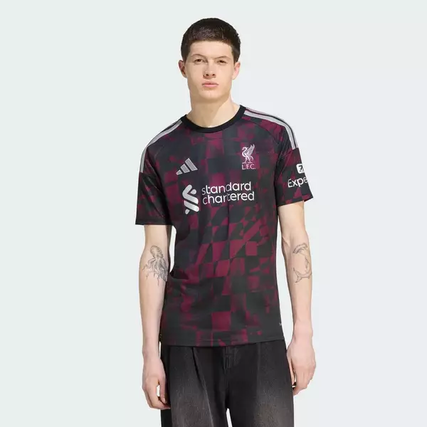 adidas Bóng đá Áo Đấu Thứ Ba Liverpool FC 26/27 Nam Đen KA6855