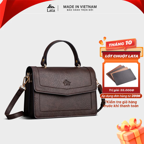 Túi Lata (Thời trang nữ đơn giản cao cấp - Túi đeo chéo da HN87)