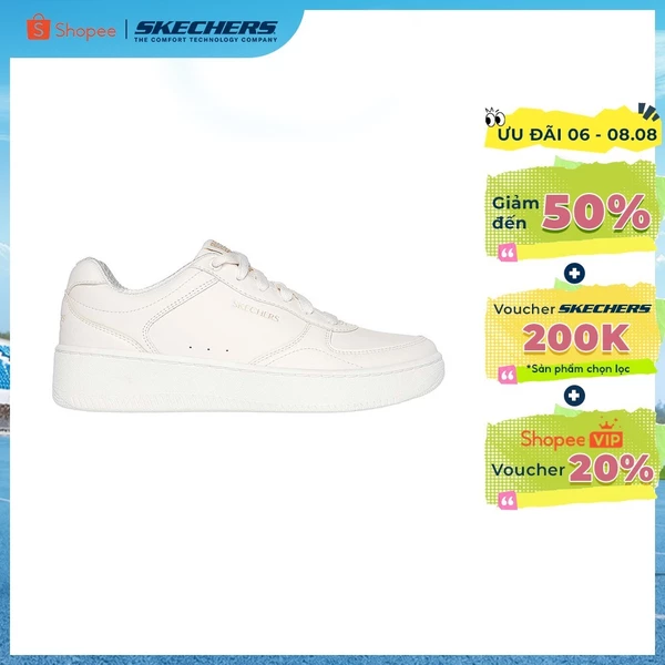[ĐỘC QUYỀN ONLINE] Giày Thể Thao Nữ Skechers Court Classics Sport Court 2.0 Core Essential - 185160-OFWT MF
