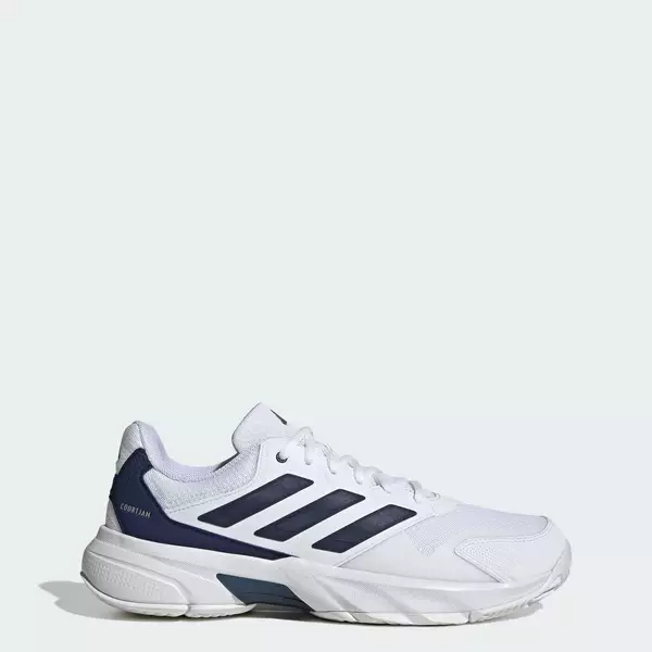adidas Quần vợt Giày Tennis Courtjam Control 3 Nam trắng JR1749