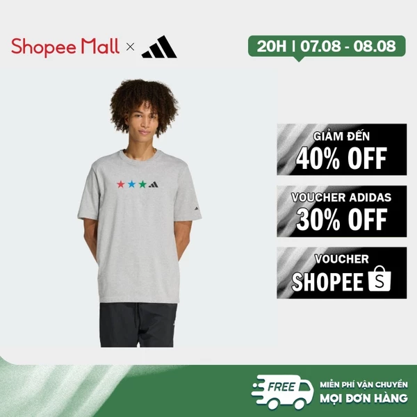 [Duy nhất 8.8 - VOUCHER 30%]adidas Phong cách sống Áo Thun Graphic FIFA World Cup 26™ Map Nam Xám KB2531