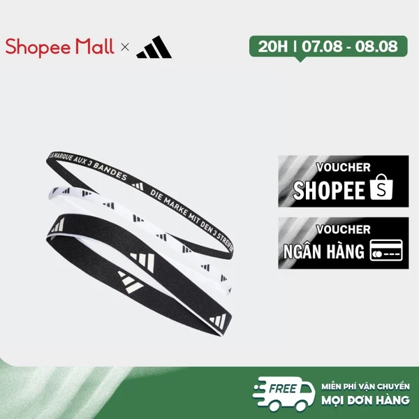 adidas Gym & Training Bộ 3 Băng Đô Tập Luyện Nhiều Bản Unisex Đen IA3031