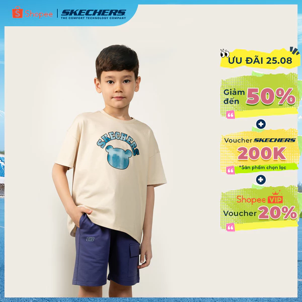 2 In 1 Knit Set Bé Trai Skechers Urban Outdoor 2 In 1 Knit Set - SL325B270-00CN Online Sale