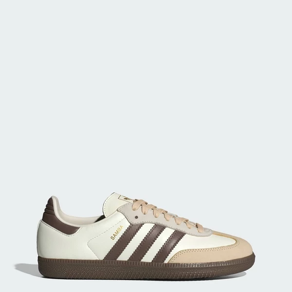 adidas Phong cách sống Giày Samba OG Nữ trắng JR8842