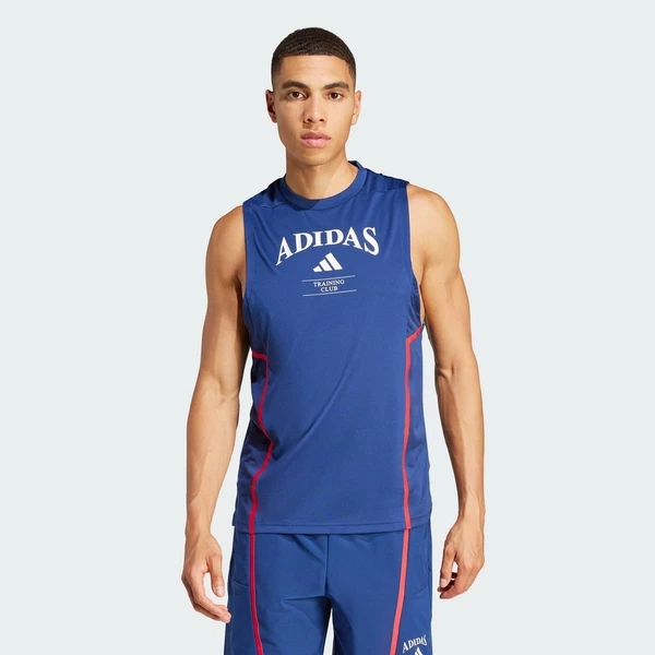 adidas Gym & Training Áo Tank Top Legacy Thiết Kế Dành Riêng Cho Tập Huyện Nam Màu xanh da trời JI6354