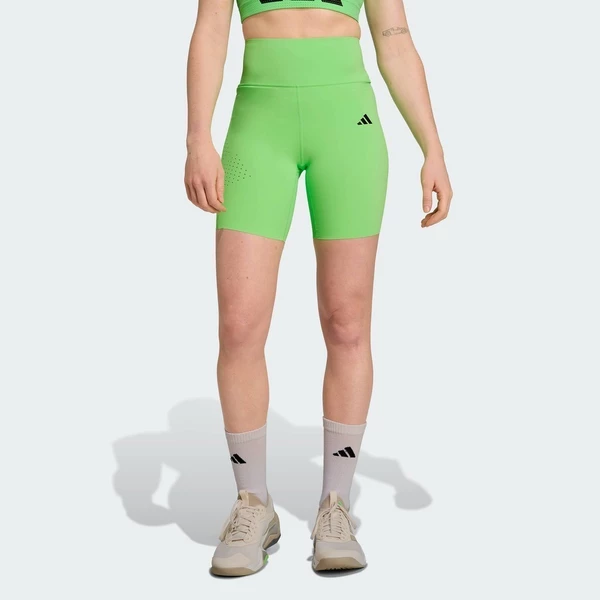 adidas Gym & Training Quần legging đạp xe Cool Intensity Nữ màu xanh lá JW8679