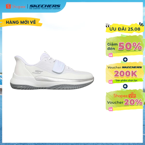 Giày Thể Thao Nữ Skechers Slip-Ins GO Pickleball Skechers Viper Court Elite 2.0 - 172121-WHT