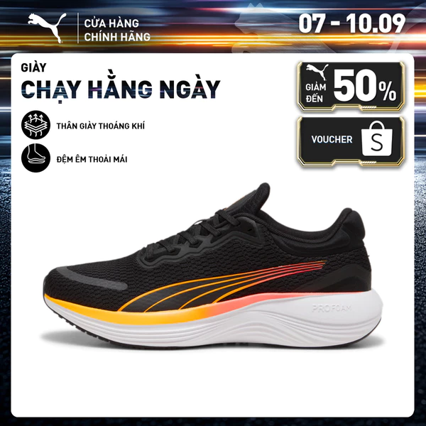 Giày thể thao PUMA Unisex Scend Pros Màu Đen