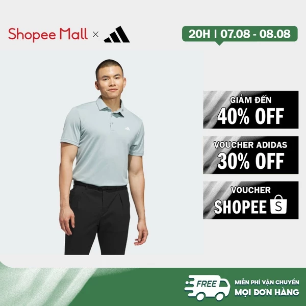 [Duy nhất 8.8 - VOUCHER 30%]adidas Đánh gôn ÁO POLO PERFORMANCE TRƠN Nam màu xanh lá JY5477