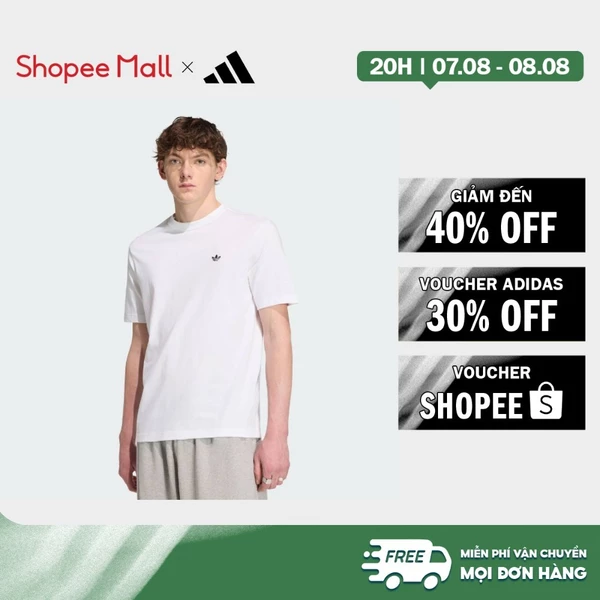 [Duy nhất 8.8 - VOUCHER 30%]adidas Phong cách sống ÁO THUN TREFOIL ESSENTIALS Nam trắng KS7390