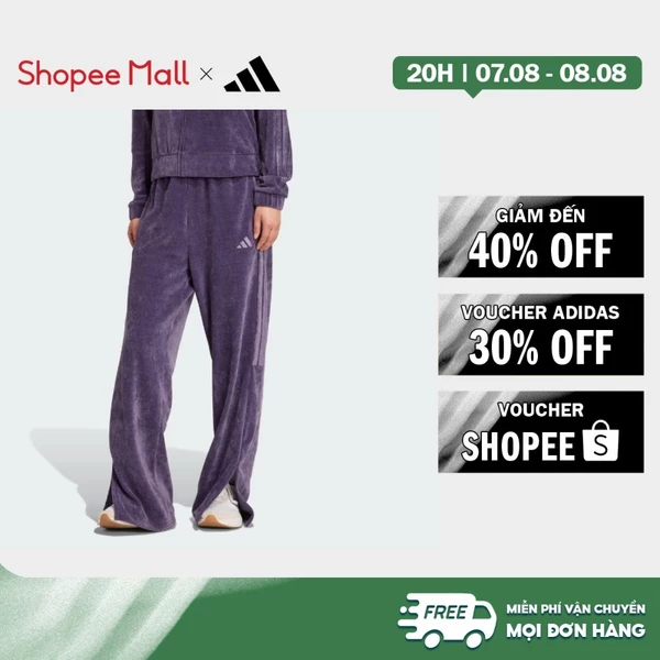 [Duy nhất 8.8 - VOUCHER 30%]adidas Phong cách sống Quần Nhung Ống Đứng Tiro Nữ Màu tím JM1804