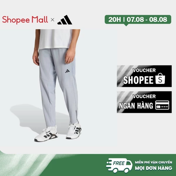 adidas Gym & Training QUẦN TẬP D4T Nam Xám KS6396