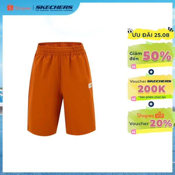 Quần Đùi Thể Thao Bé Trai Skechers Food Truck Shorts - SL125B071-BRN1 Online Sale