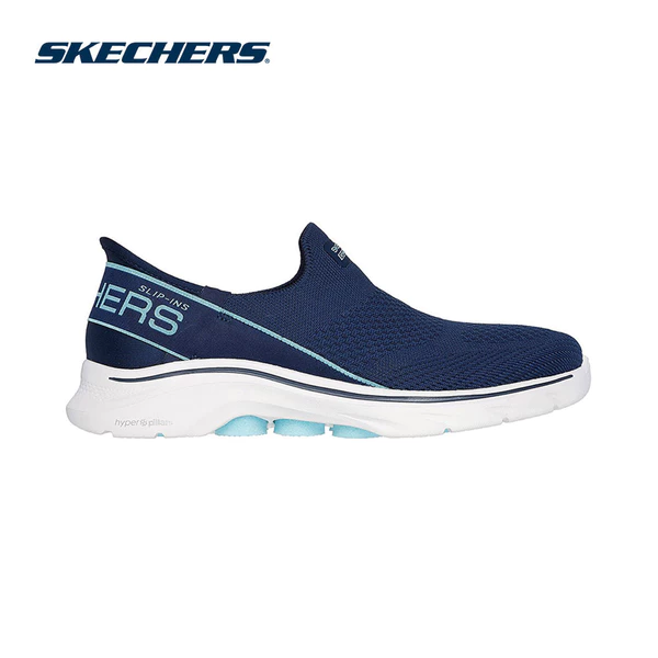 Giày Thể Thao Nữ Skechers Slip-ins GOwalk 7 Mia Đi Bộ-125231-NVAQ Air-Cooled Memory Foam Online Sale