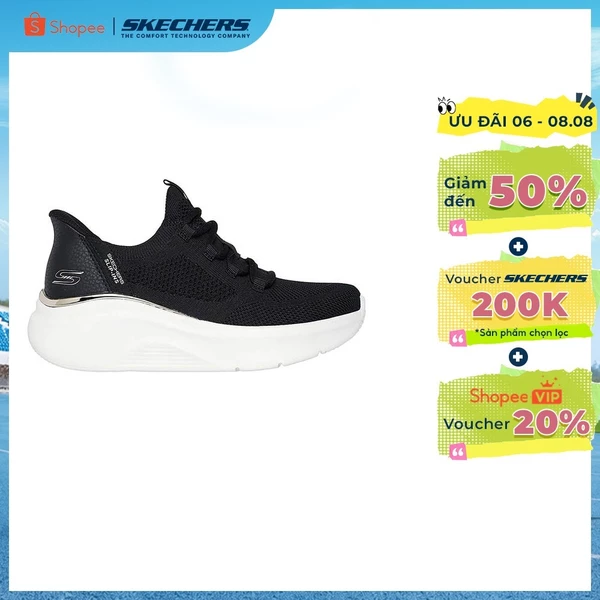 [ĐỘC QUYỀN ONLINE] Giày Thể Thao Nữ Skechers Slip-Ins BOBS Sport B Love True Delight - 117617-BLK