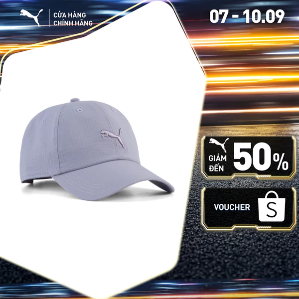 Nón Thời Trang PUMA Unisex PREMIUM ESS SEERSUCKER BBCap Gray Sky Màu Xám