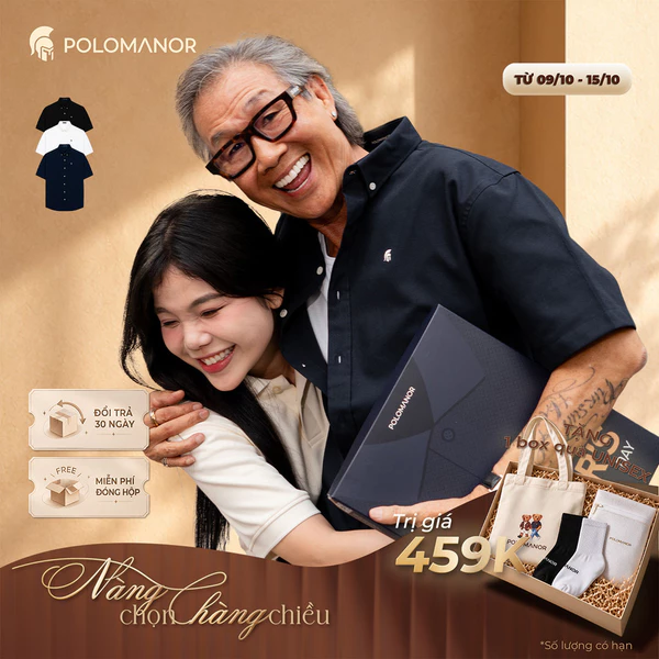 Áo sơ mi nam Tay Ngắn OXFORD PREMIUM, BST MEN's JOURNEY, Cao Cấp, Thanh Lịch - POLOMANOR