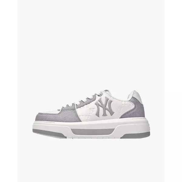 MLB - Giày sneakers unisex cổ thấp Chunky Liner Embo Monogram_3ASXL146N-50GRS
