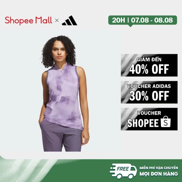 [Duy nhất 8.8 - VOUCHER 30%]adidas Đánh gôn Áo Polo Ultimate365 Tour Nữ Màu tím JW1894
