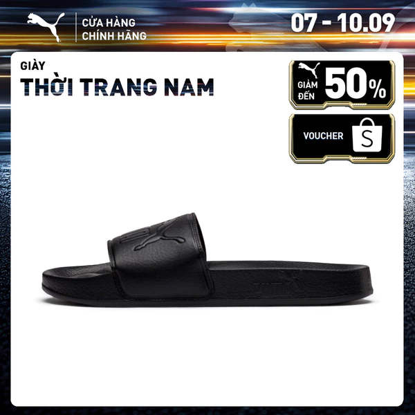 Dép quai ngang PUMA Nam Leadcat Màu Đen