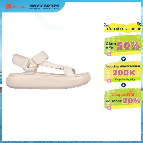 [ĐỘC QUYỀN ONLINE] Xăng Đan/Dép Nữ Skechers BOBS Pop Ups 3.0 Thường Ngày - 113746-NUDE