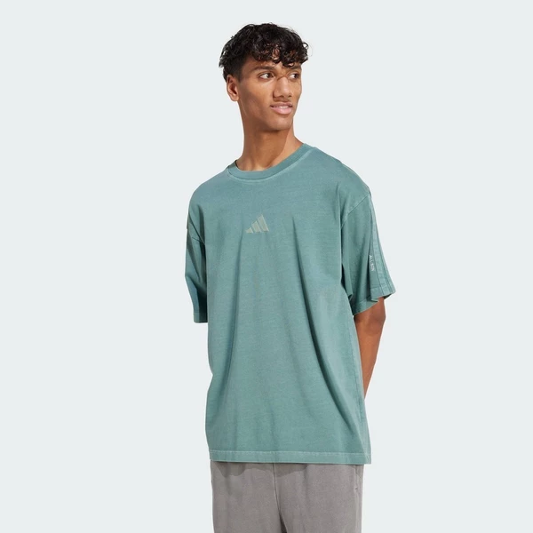 adidas Phong cách sống Áo Thun Bạc Màu ALL SZN Nam màu xanh lá JN0610