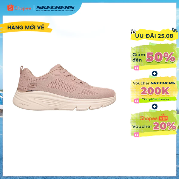 [ĐỘC QUYỀN ONLINE] Giày Thể Thao Nữ Skechers BOBS Sport Arch Fit Elev8 Thường Ngày - 117720-BLSH