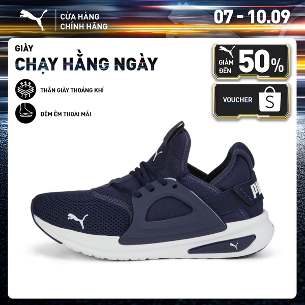 Giày Chạy Bộ PUMA Unisex Softride Enzo Evo Peacoat Màu Xanh