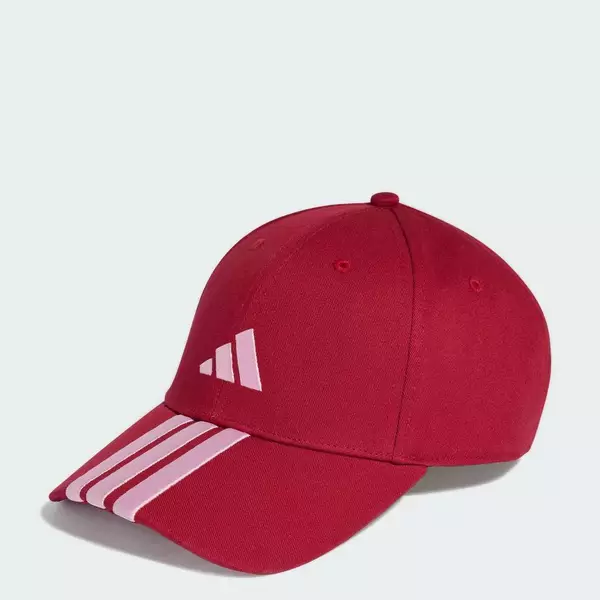 [Duy nhất 8.8 - VOUCHER 30%]adidas Lifestyle 3-Stripes New Logo Baseball Cap Unisex Burgundy KE5876