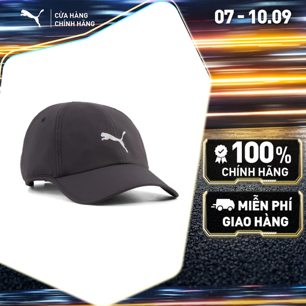 Nón Thể Thao PUMA Unisex EVERYDAY RUNNING BB Cap Black Màu Đen