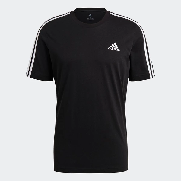 adidas Phong cách sống Áo Thun 3 Gạch Essentials Nam Đen GL3732