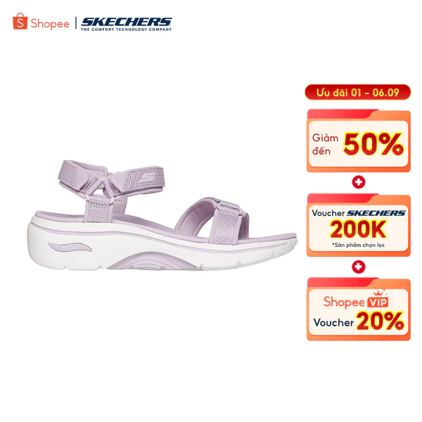 Xăng Đan/Dép Nữ Skechers GOwalk Arch Fit 2.0 Sandal Exhilarate Đi Bộ - 140876-LAV APMA Online Sale
