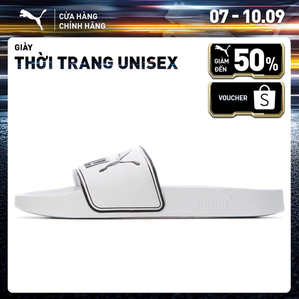 Dép quai ngang PUMA Unisex Leadcat Slide Màu Trắng