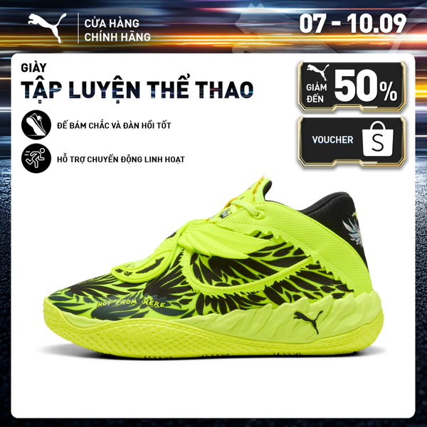 Giày Thể Thao PUMA Unisex MB.05 Voltage Yellow Alert-Black Màu Vàng