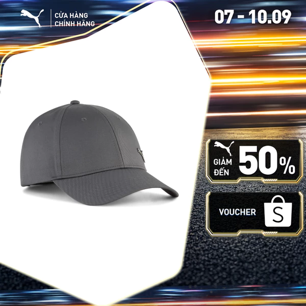 Nón Lưỡi Trai PUMA Unisex ESS Metal BB Dusky Gray Màu Xám