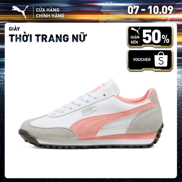 Giày Thời Trang PUMA Unisex Easy Rider Mix White-Pink Fruit Màu Trắng
