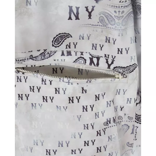 MLB - Áo khoác gió unisex phối mũ tay dài Monogram_3AWJM0761-50SAL